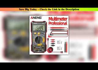  Top ANENG SZ304 Multifunction Digital Multimete True RMS Handheld High Precision Tester NCV AC DC V