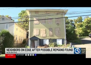 Human Remains Found In Large Container Behind Abandoned Building In New Britain