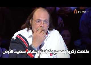 طلعت زكريا يمسح بكرامة ريهام سعيد الأرض أنتي مذيعة فاشلة ومكانك مش هنا