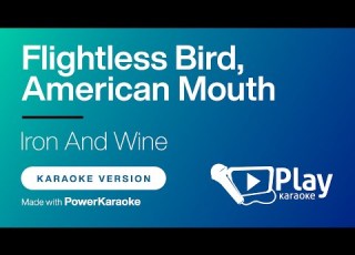  Iron And Wine Flightless Bird American Mouth Karaoke PlayKaraoke Instrumental