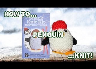 Five Below Itty Bitty Knit Kit Knit Kit Penguin How To