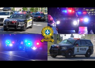  Sûreté Du Québec Québec Provincial Police Respond Lights Sirens To Calls Compilation 2