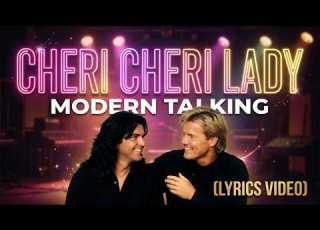 Cheri Cheri Lady Modern Talking Lyrics Video AI Music Visuals