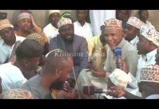 Sh Yahya Vumbi Akiwa Na Kikosi Kizima Cha Neematu Ridhwa Kazaliwa Maka Qaswida