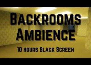 Backrooms Ambience 10 Hours Black Screen Backrooms Sound