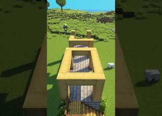 Minecraft Easy Duo House Shorts