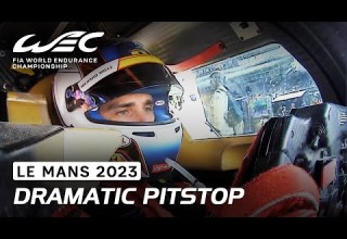 Dramatic Last Pitstop For The Ferrari Hypercar 51 I 2023 24 Hours Of Le Mans I FIA WEC