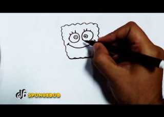 كيف ترسم سبونج بوب How To Draw Spongebob