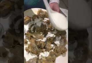 منتو غذای خوش مزه افغانی