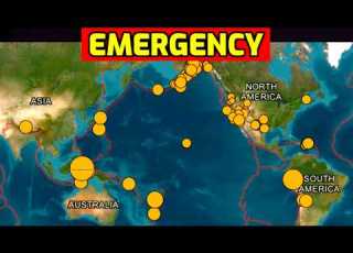  Tsunami Threat For Pacific Ocean Massive Earthquake Buildings Destroyed