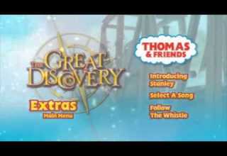 Thomas The Tank The Great Discovery UK DVD Menu Region 2 