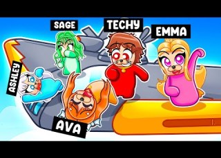 Throwing MY CRAZY FAN GIRLS Off A Plane Party Animals