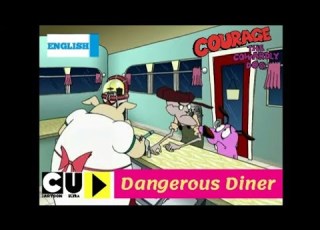 Courage The Cowardly Dog Dangerous Diner Cartoon Ultra English