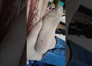 جوراب بودار عرقیم پانمایی پالیسی ارباب و برده برده Footslave فتیش جوراب