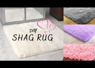 اعمال يدوية و ديكور طريقة عمل سجادة شاج سهلة و مش مكلفه مشروع ممكن يغير حياتك