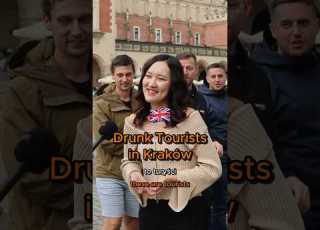  Drunk Tourists In Krakow