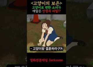 고양이로 변한 소녀가 결혼까지 고양이의보은 영화리뷰