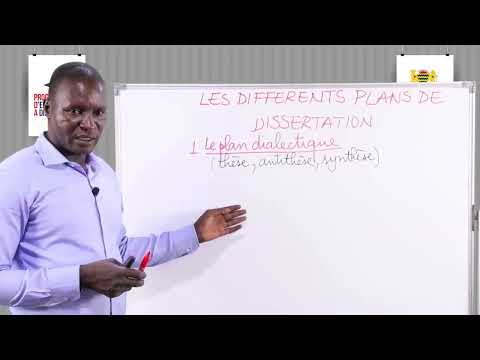 Leçon 25 Méthodologie De La Dissertation Différents Types De Plans 1
