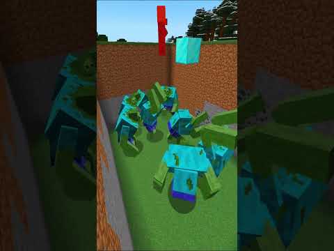 Zombie Army VS One Villager