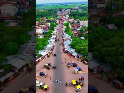 Balauaha Bazar Mahishi Saharsa Drone View Dronevideo Baluaha Shortvideos Shorts Pkpremvlog