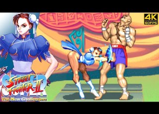 Super Street Fighter II Chun Li Arcade 1993 4K 60FPS