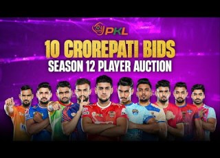  Top 10 Crorepati Bids From PKL Season 12 Player Auction Pro Kabaddi League