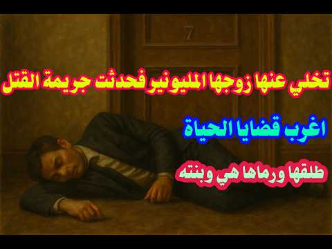 اغرب قضايا الحياة بعدما تخلي زوجها المليونير عنها وعن بنته الرضيعة حدثت جريمة القتل والكارثة