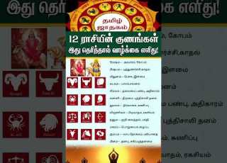  12 ர ச க ணங கள இத த ர ந த ல வ ழ க க எள த க ம Whatsappstatus Astrology Horoscope Shorts