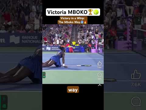 Victoria Mboko Whips Up A Win Vs Osaka News Tennis Mboko Wta Canada Sports