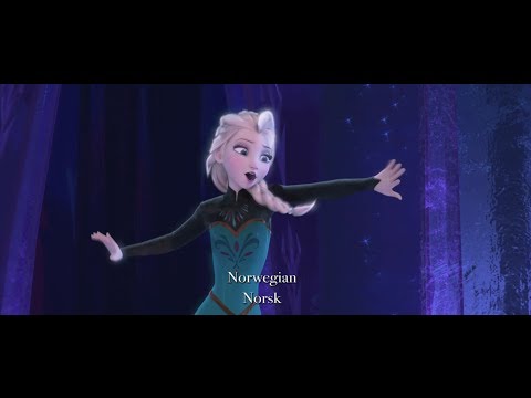 Disney S Frozen Let It Go Multi Language Full Sequence