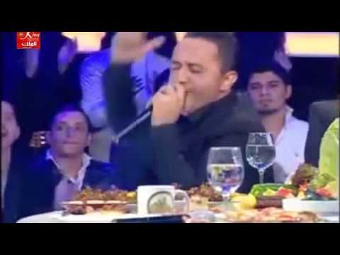 علي الديك حفلة رأس السنة 2014 عتابا نار و أغنية ليك ولا ليك