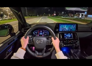 2025 Lexus LX 700h Overtrail POV Night Drive Binaural Audio
