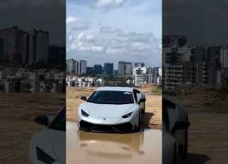 Off Roading With Lamborghini In Mud Shorts Viral Lamborghini