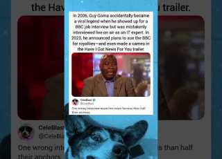  In 2006 Guy Goma Accidentally Became A Viral Legend When He Showed Up For A BBC Job Interview