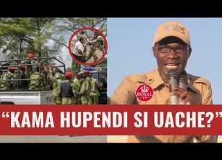 WEWE POLISI KAMA UNAONA HIYO KAZI NI LAANA SI UACHE HAMADI MBEYALE ASHUSHA LAWAMA KWA POLISI