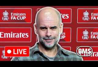 LIVE Pep Guardiola Pre Match Press Conference Man City V Salford City FA Cup