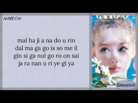 Nayeon 나연 HAPPY BIRTHDAY TO YOU Karaoke