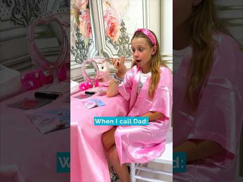 Nastya Calls Dad