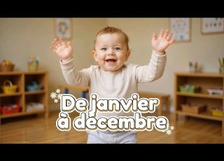  De Janvier à Décembre Chanson éducative Pour Apprendre Les 12 Mois De L Année