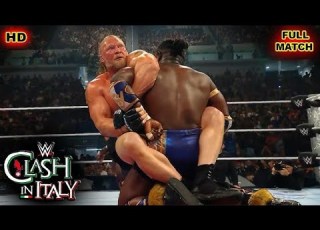 FULL MATCH Brock Lesnar Vs Oba Femi WWE Clash In Italy 2026 Clash In Italy Highlights