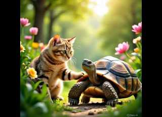 Cat Ai Tortoise AI Se Video Kaise Banay