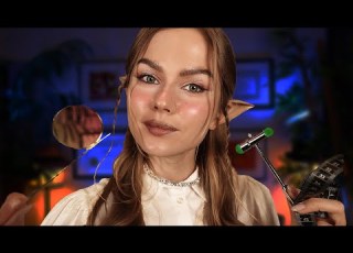 ASMR Medical Examination Measuring By Cute Elves Eye Exam Measuring You Ear Exam