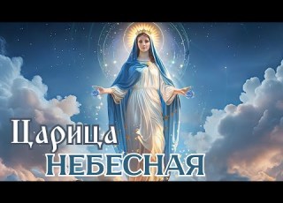  Божественно Красивая Песня Молитва к Пресвятой Богородице Царица Небесная
