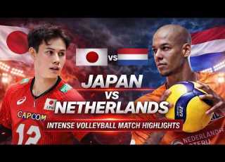 Japan Vs Netherlands Epic Volleyball Battle Highlights