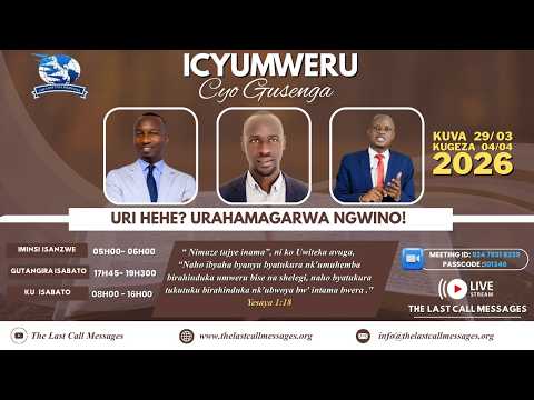 2 URI HEHE URAHAMAGARWA NGWINO ICYUMWERU CYO GUSENGA 29 03 04 04 2026