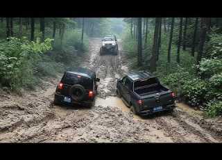  4x4 Armored SUV Vs Dangerous Amazonian Off Road Terrain Test