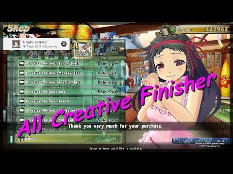 Senran Kagura Estival Versus All Creative Finisher