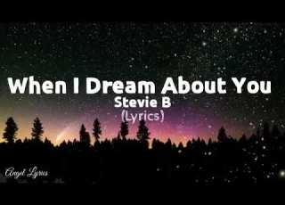 When I Dream About You Lyrics By Stevie B