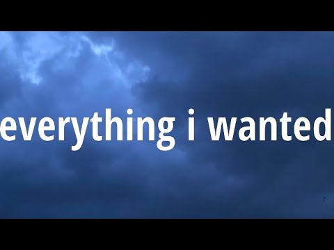 Billie Eilish Everything I Wanted Lyrics