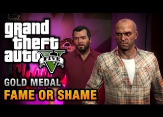 GTA 5 Mission 22 Fame Or Shame 100 Gold Medal Walkthrough